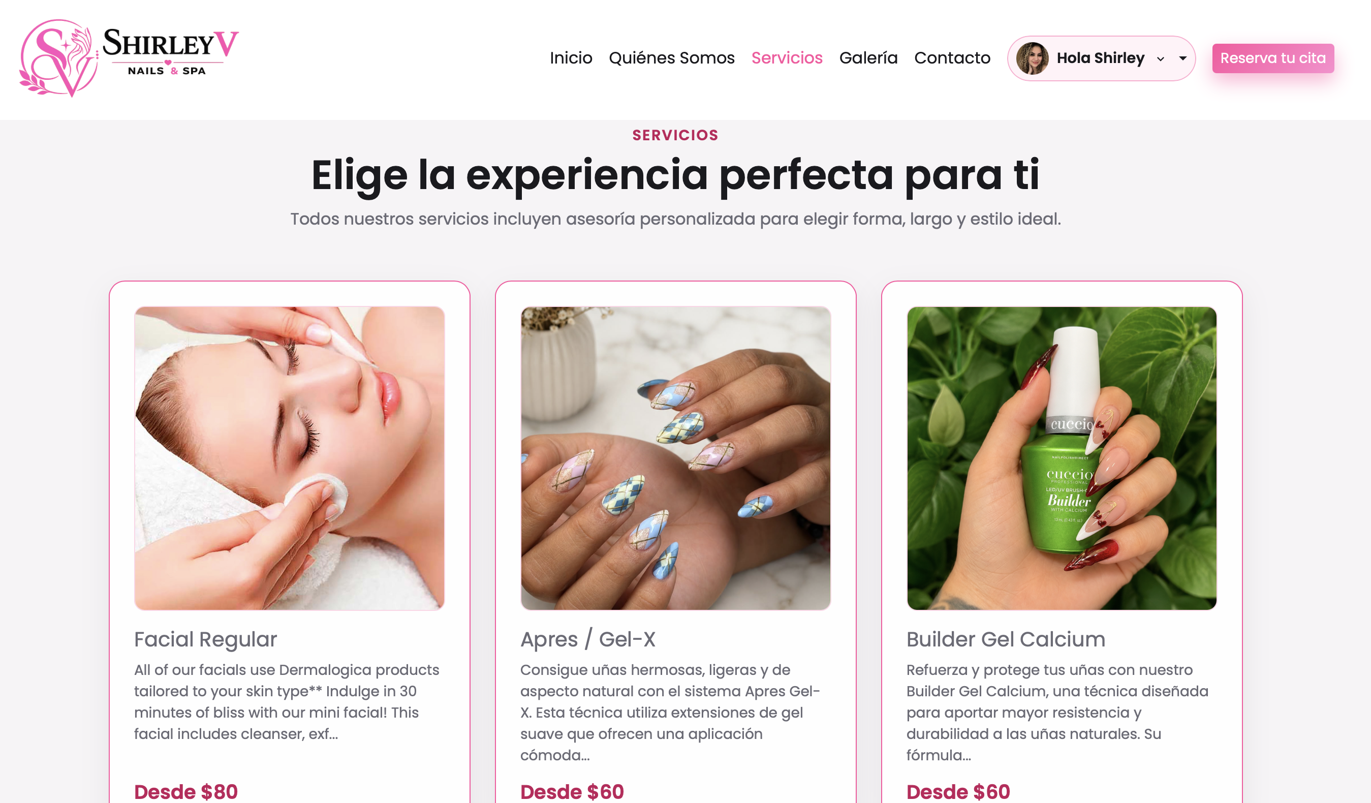 Sitio público + CMS