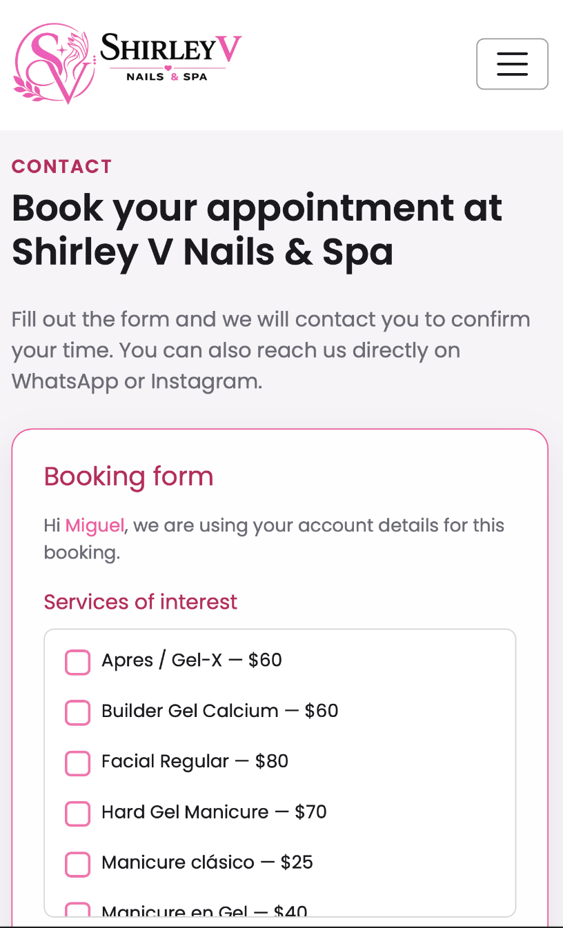 Smart online booking