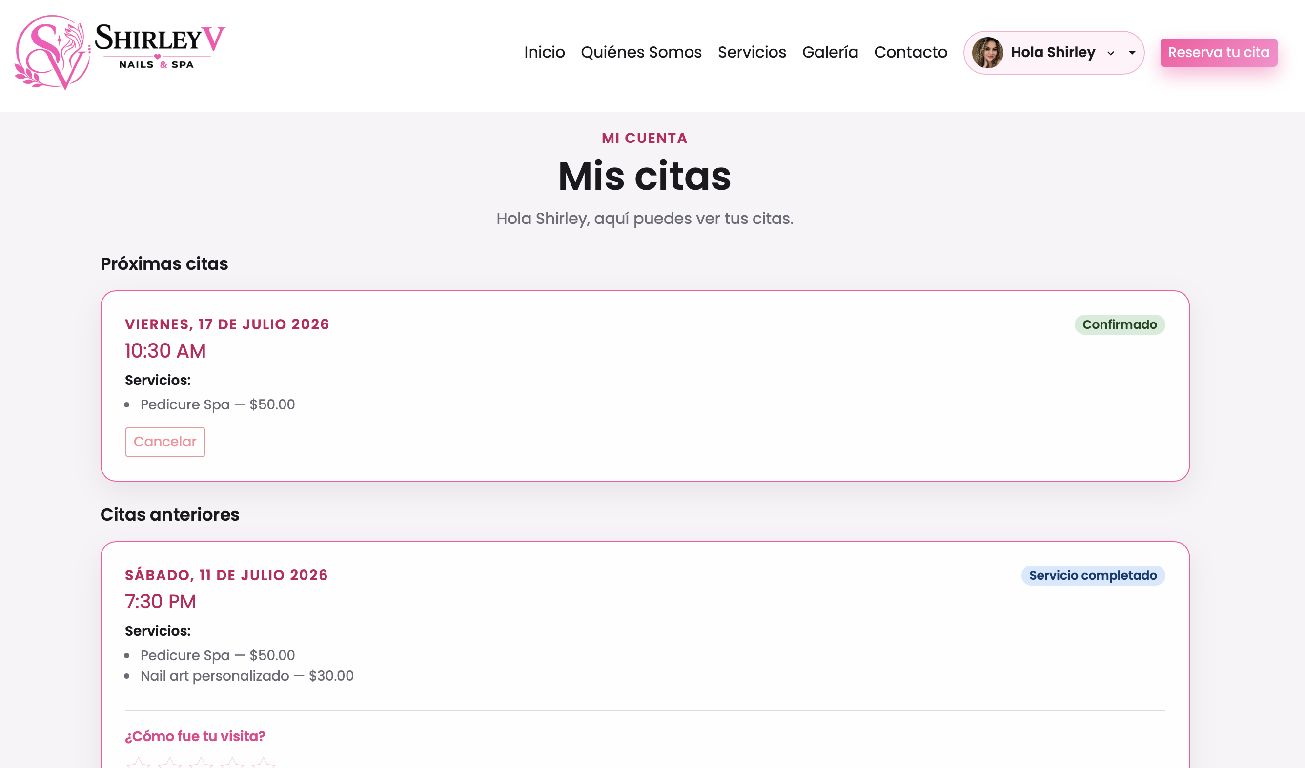 Portal del cliente