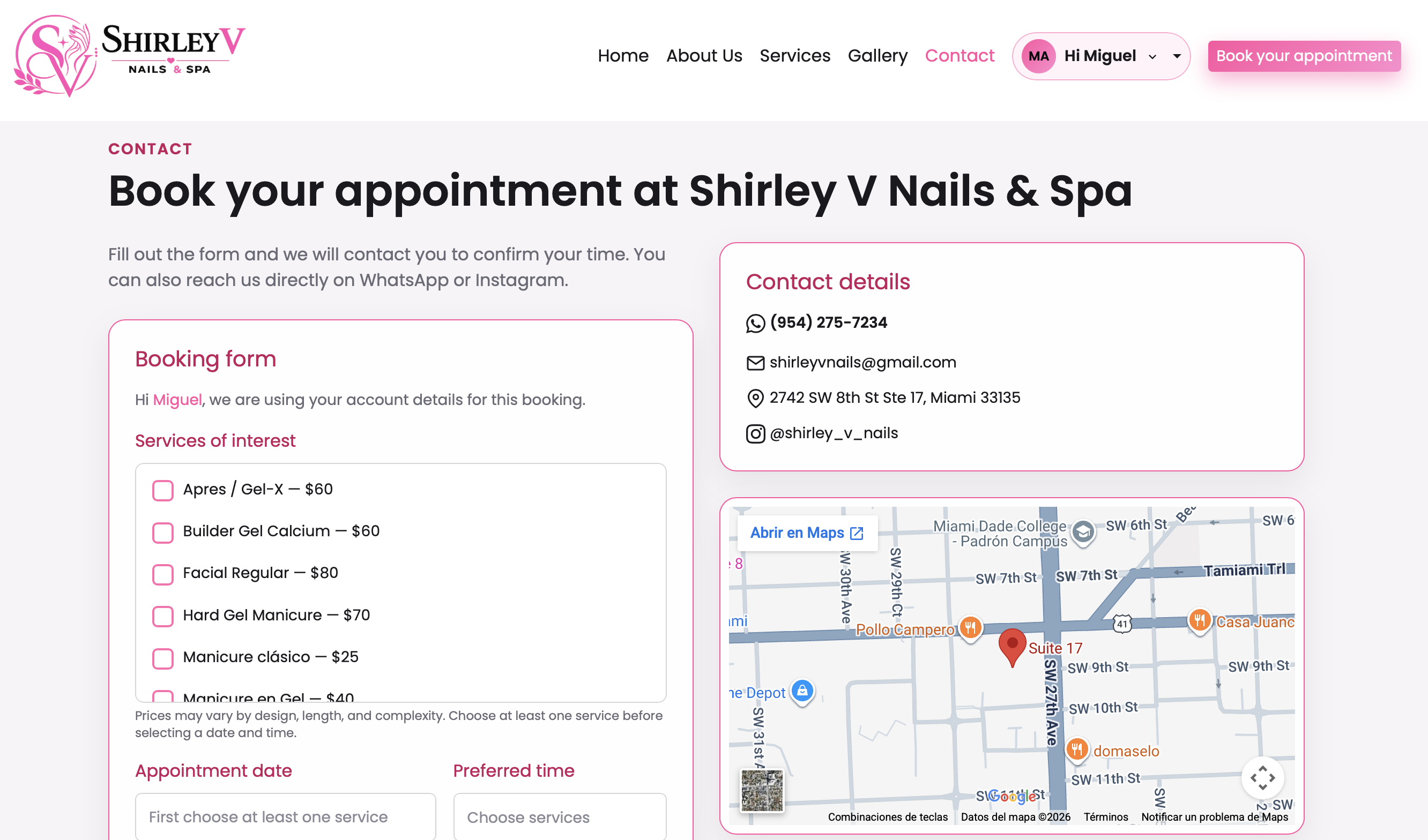 Smart online booking